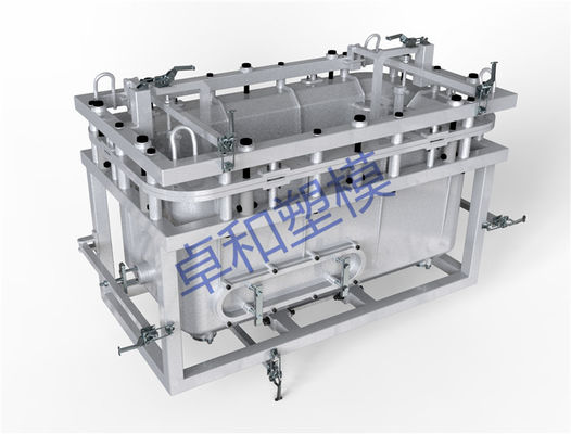 superficie regolare materiale di alluminio di modellatura A356 6061 T6 della custodia in plastica del dispositivo di raffreddamento 75L