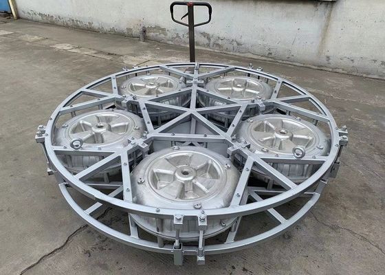 Muffe di alluminio su ordinazione per i galleggianti di plastica della ruota di Rotomold con la muffa piena della struttura 6061T6 del ragno