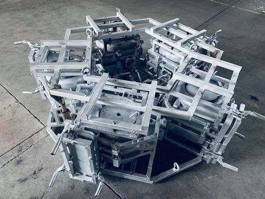 Lavorazioni con utensili di plastica della Camera 6061T6 del fan che montano per la produzione veloce di stampaggio rotazionale