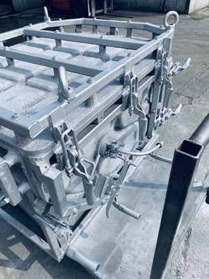 L'anti modanatura rotazionale acido foggia il cursore su ordinazione di 8-12mm costruito con i morsetti pesanti