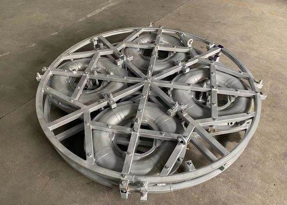 Strumenti di modellatura rotazionali a 24 pollici dell'anello di vita 6061T6 per 3 metri di macchina di stampaggio rotazionale