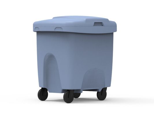 Modanatura rotazionale su ordinazione di norma ISO per il proprio di plastica del secchio della spazzatura 120L progettato