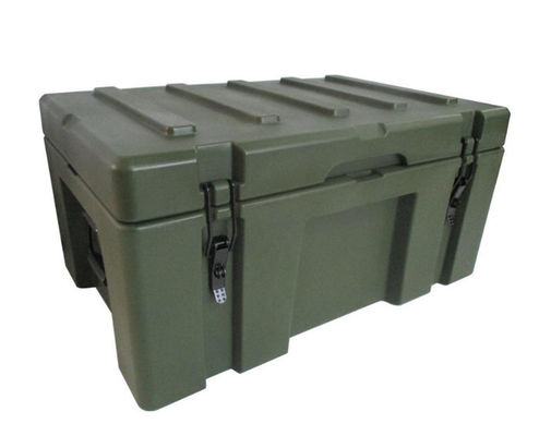 Valigette per attrezzi stile militare antiurto Valigette rotoformate in plastica dura PE resistente all'ossidazione
