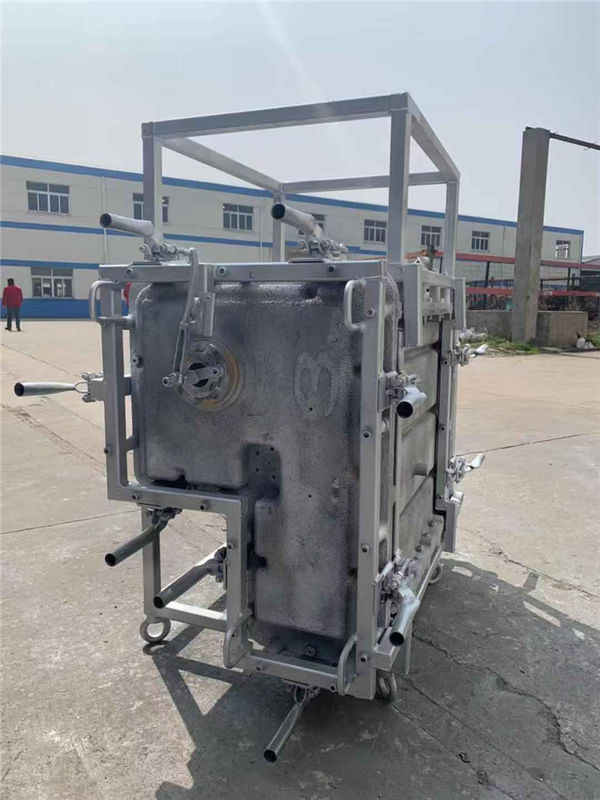 muffa di alluminio della struttura del serbatoio pieno del combustibile 450L per l'iniezione di plastica con i morsetti pesanti