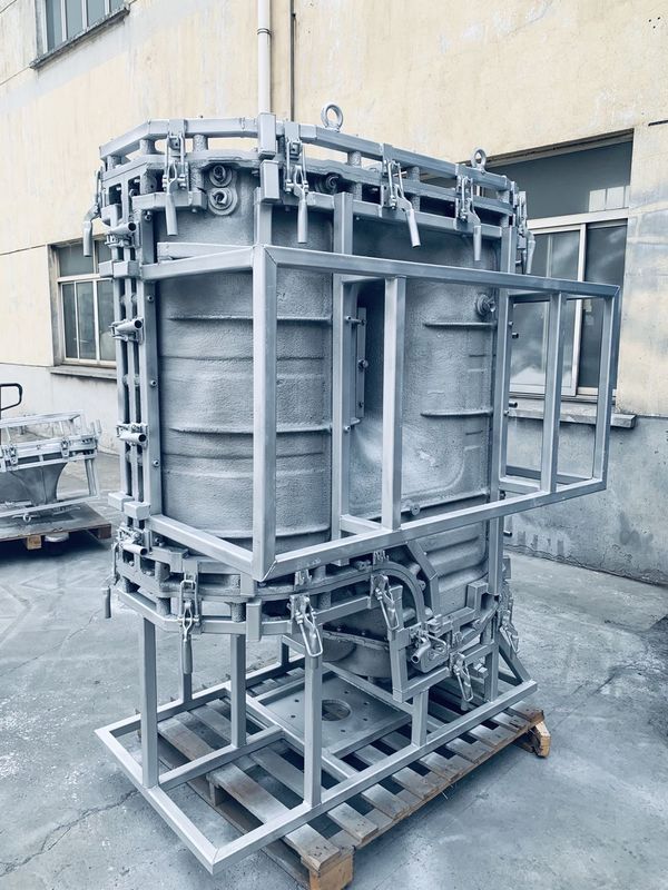 lavorazione con utensili della muffa della colata 8-12mm Roto del serbatoio di acqua 1500L con gli impianti della struttura d'acciaio